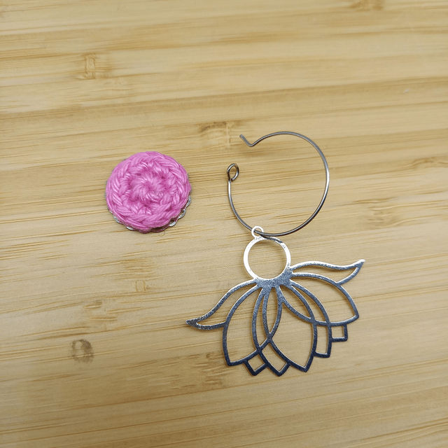 Boucles d'oreille 3 en 1 - Lotus